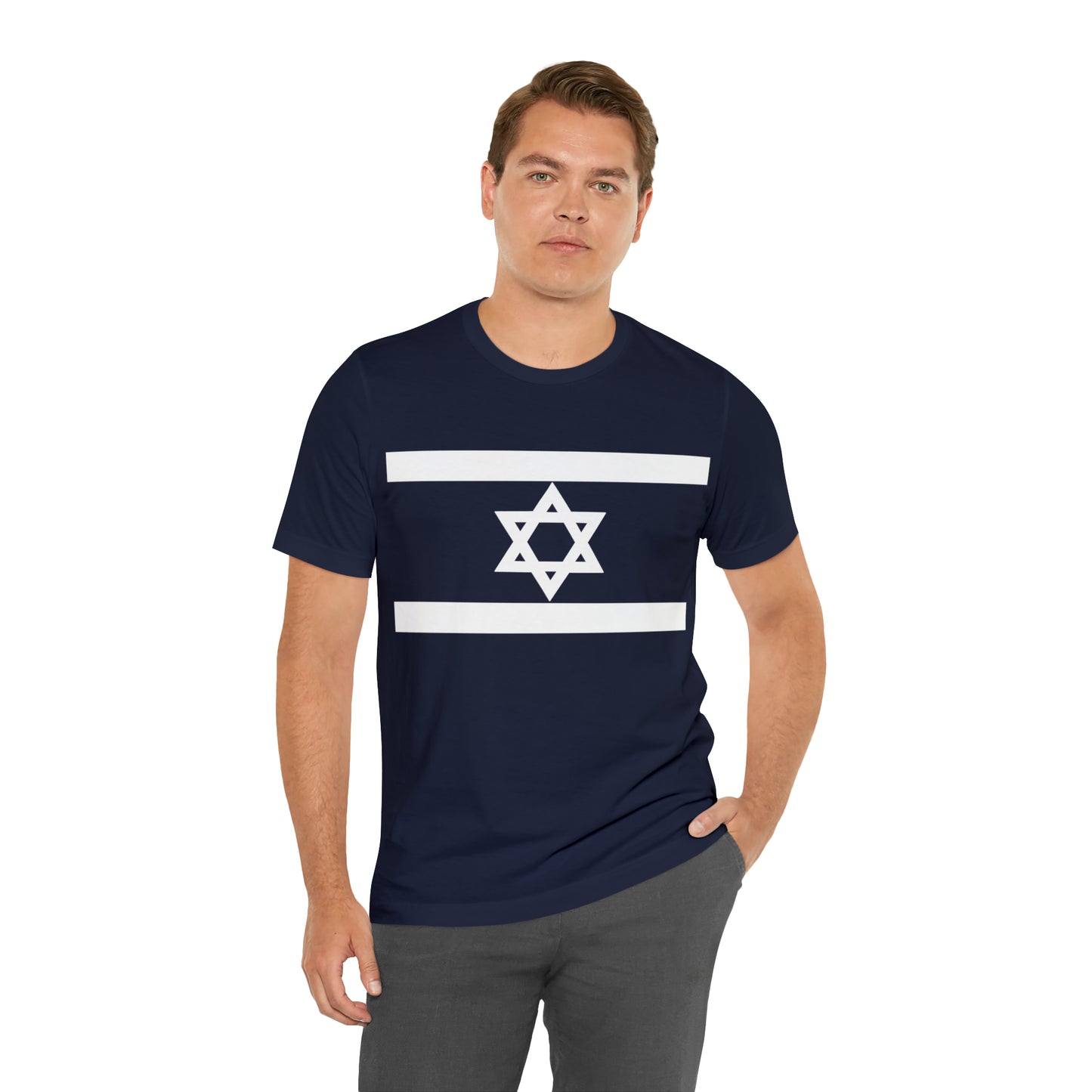 Israel Star (Magen David) Unisex Jersey Short Sleeve Tee
