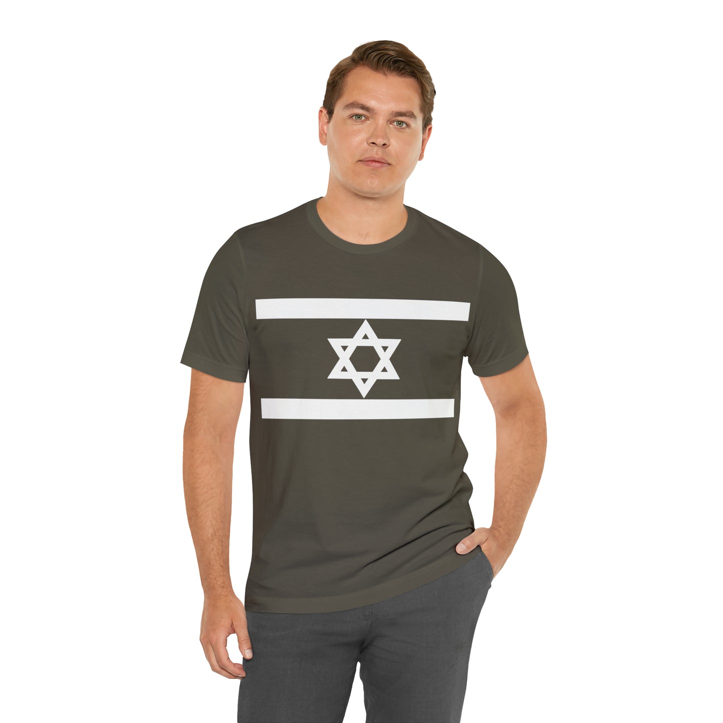 Israel Star (Magen David) Unisex Jersey Short Sleeve Tee