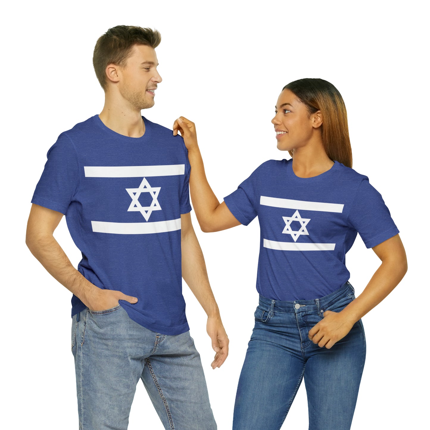 Israel Star (Magen David) Unisex Jersey Short Sleeve Tee