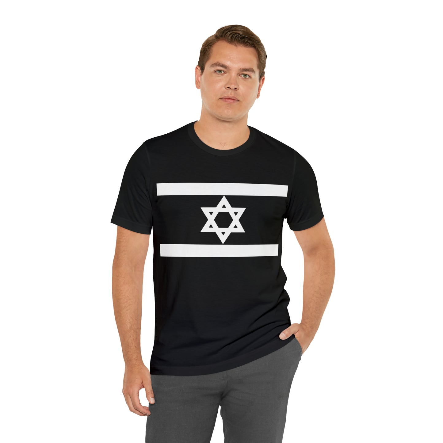 Israel Star (Magen David) Unisex Jersey Short Sleeve Tee