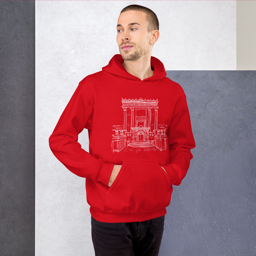 Temple Jerusalem (Beit Hamikdash) Unisex Hoodie