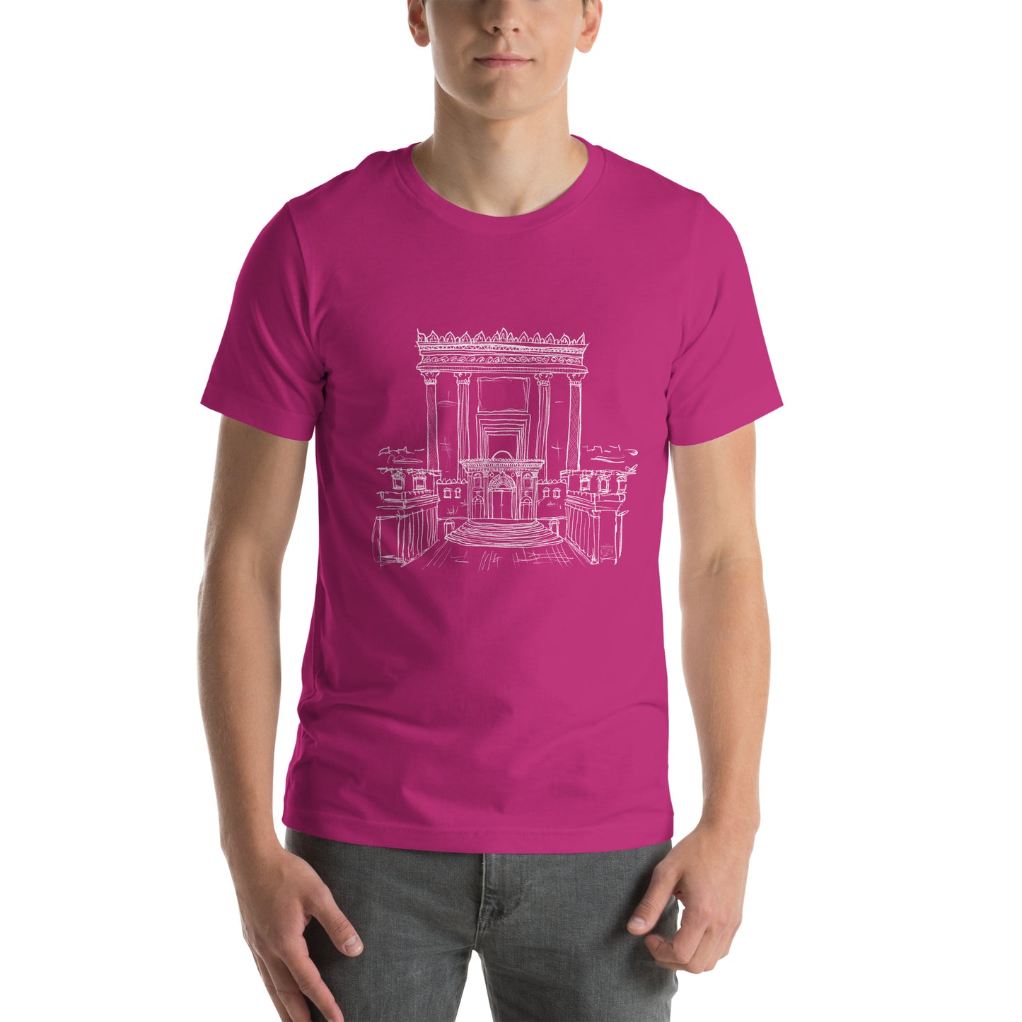 Temple Jerusalem (Beit Hamikdash) Unisex t-shirt