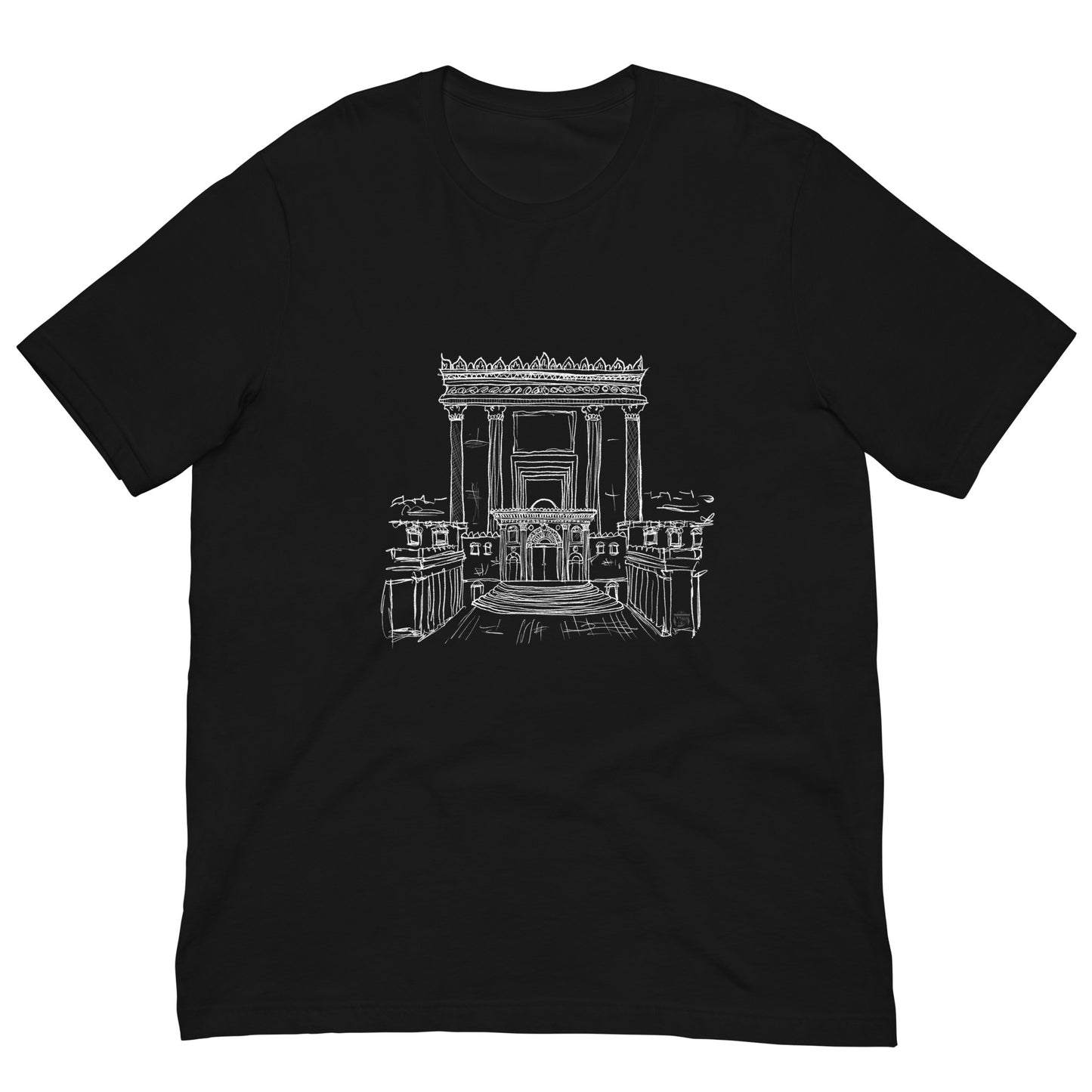 Temple Jerusalem (Beit Hamikdash) Unisex t-shirt
