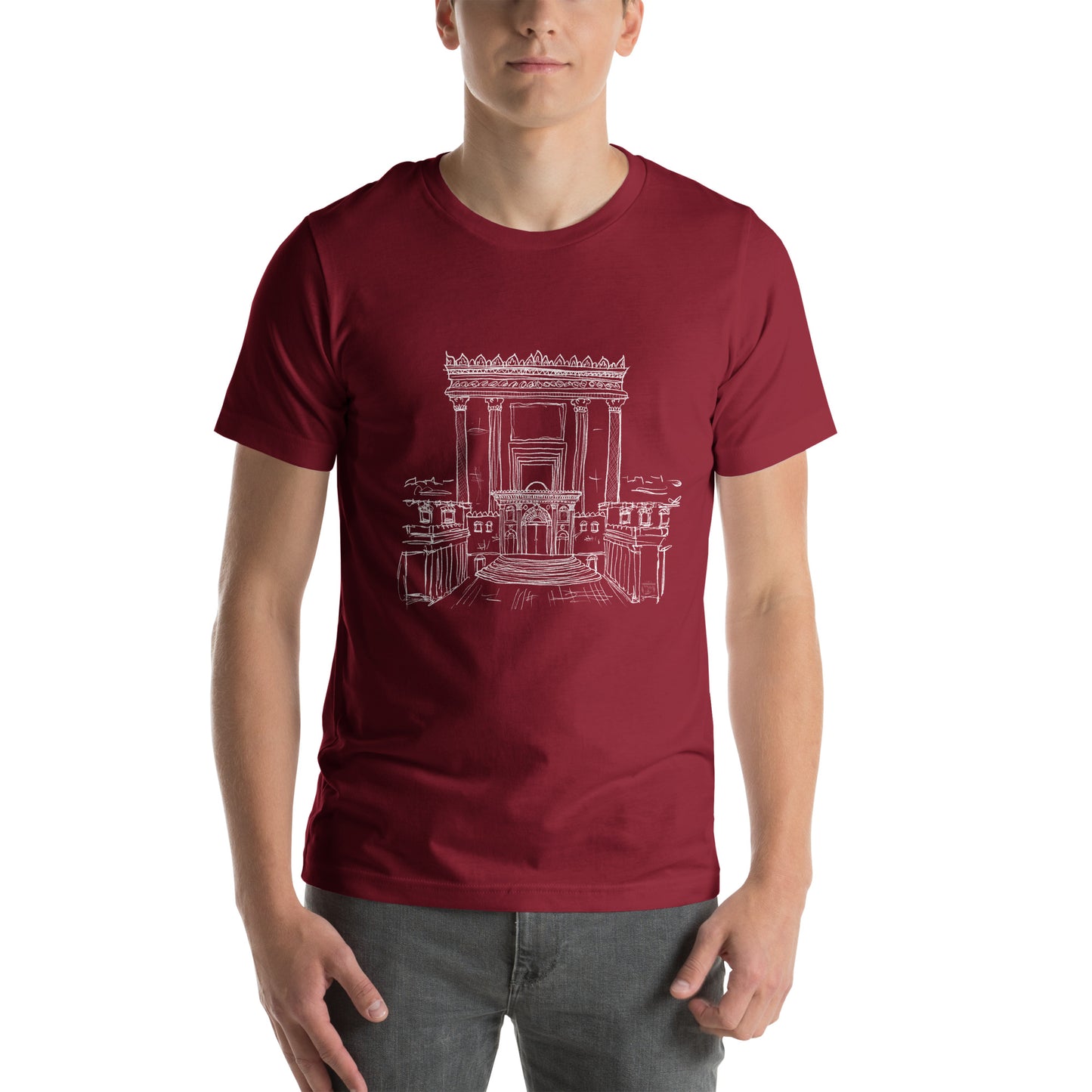 Temple Jerusalem (Beit Hamikdash) Unisex t-shirt